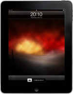 Red Dawn iPad Wallpaper 1024x1024