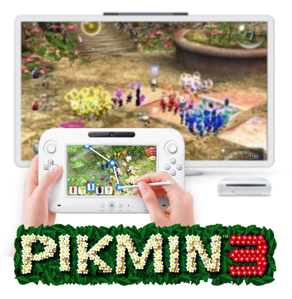Nintendo WiiU Pikmin 3 concept